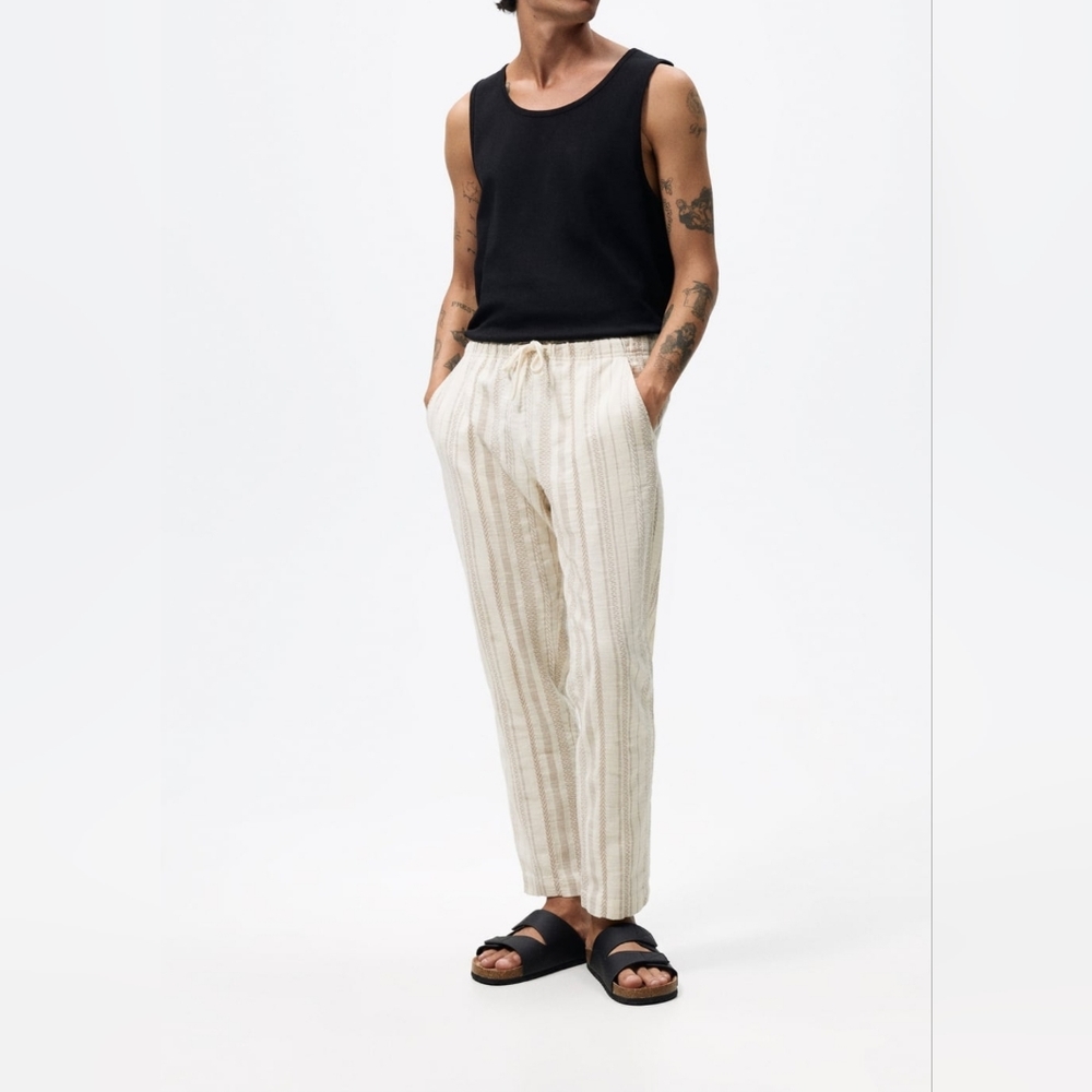 Men's Jacquared Pants